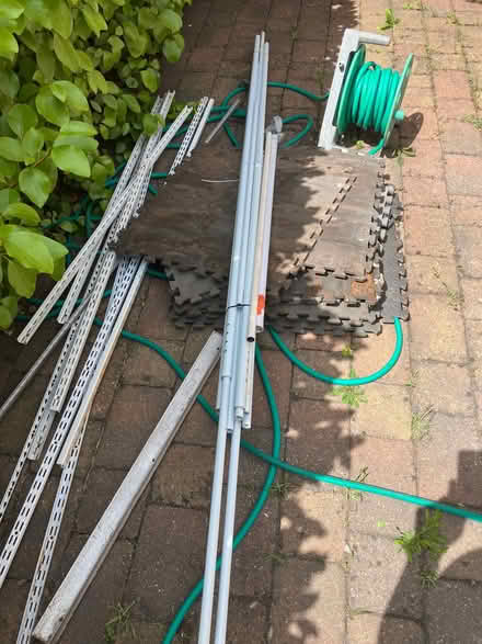 Photo of free Bunch of white painted steel tubes (Llandaff CF5) #1