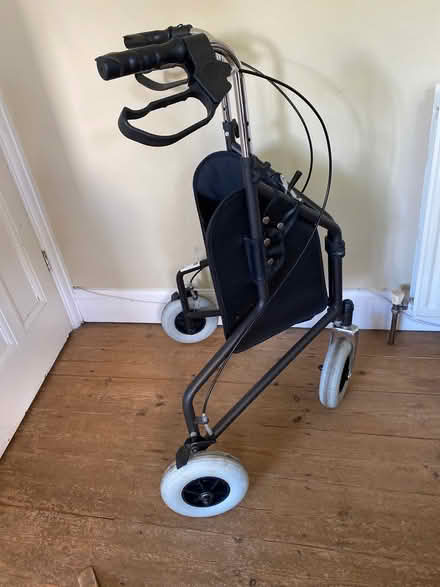 Photo of free Sturdy 3-wheeled walking aid/ rollator (Merton Park SW19) #1