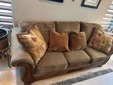Photo of free Couch - 3 cushion (Dayton) #3
