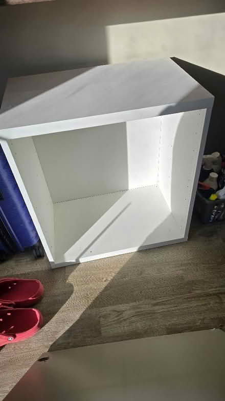 Photo of free Ikea shelf/ box with a door. Door holders not included (Aston S26) #2