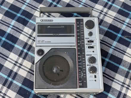 Photo of free Retro sanyo tape radio player (Worcester WR2) #1