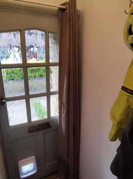 Photo of free Velvet door curtain (Weybridge, KT13) #2