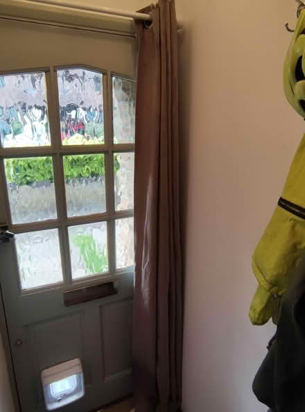 Photo of free Velvet door curtain (Weybridge, KT13) #2