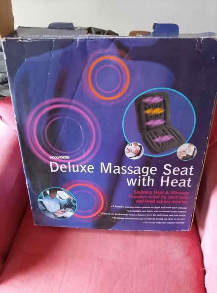 Photo of free Electric back massage cusion (Ware SG12) #1