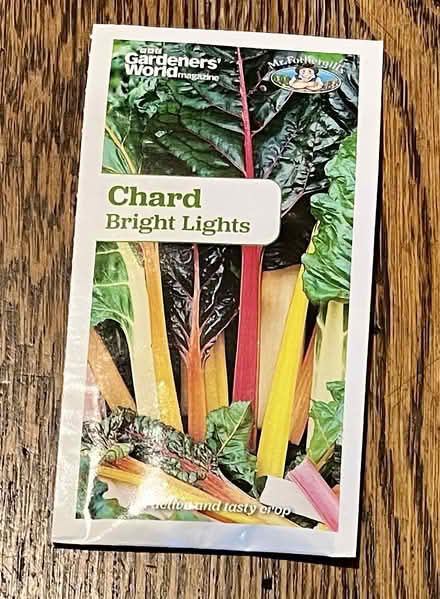 Photo of free Rainbow chard seed "Bright Lights" (Hatfield AL10) #1