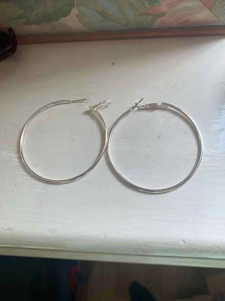 Photo of free Big silver Lovisa hoops (High Wycombe) #1