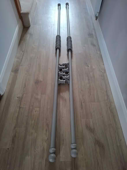 Photo of free Two wooden curtain poles (Malvern Link WR14) #1