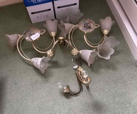 Photo of free Two ceiling lights and two wall lights (Lydiard Millicent SN5) #1