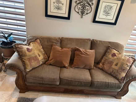 Photo of free Couch - 3 cushion (Dayton) #1