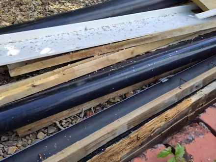 Photo of free guttering, old roof tiles, insulation, plasterboard (Henleaze Ward BS9) #1