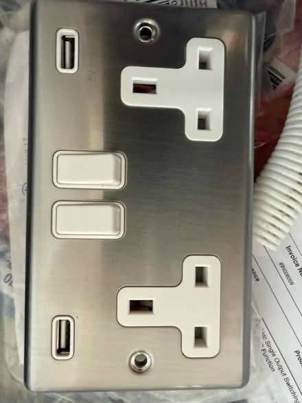 Photo of free 2 unused electric sockets (KT14) #2