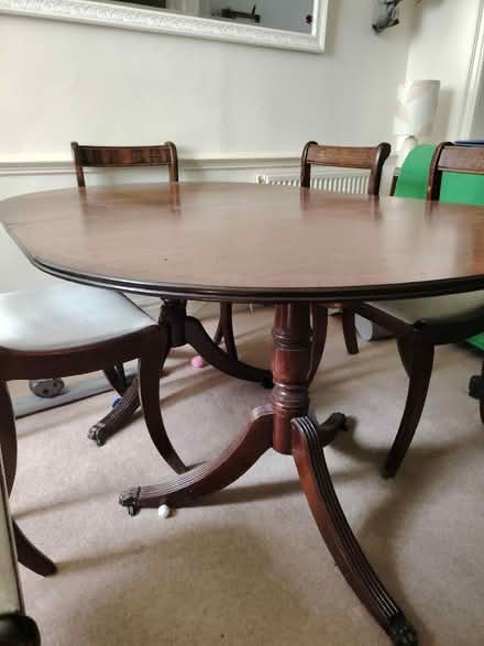Photo of free Extending dining table & 6 chairs (Bowerham LA1) #4