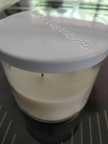 Photo of free Peach scented candle (Odenton) #1