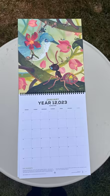 Photo of free 2023 calendar with illustrations (E17) #1