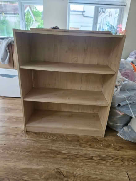 Photo of free Wooden shelf (Emlyn Gardens W12) #1