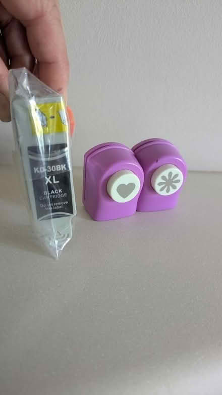 Photo of free Printer cartridge and craft punches (Stratford-on-Avon District CV37) #1