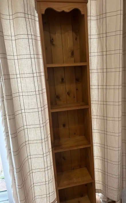 Photo of free Tall wooden bookshelf (TN1) #1