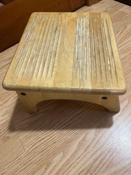 Photo of free Wooden stool (Acton, MA) #2