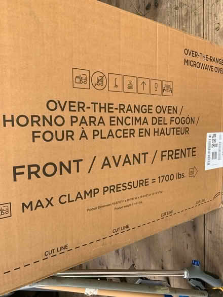 Photo of free Over the range microwave oven (Palmer/ware area) #1