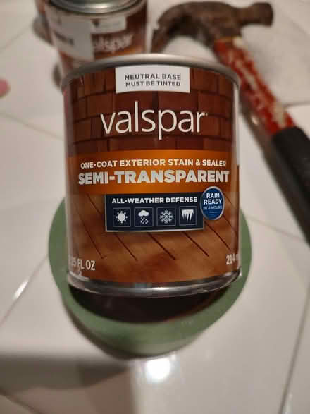 Photo of free 7oz. Valspar Stain (Odenton) #2