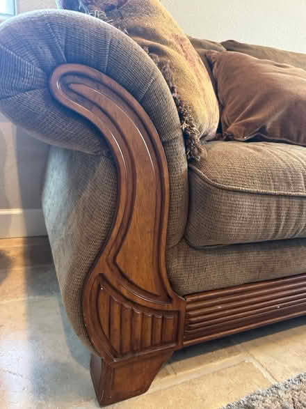 Photo of free Couch - 3 cushion (Dayton) #4