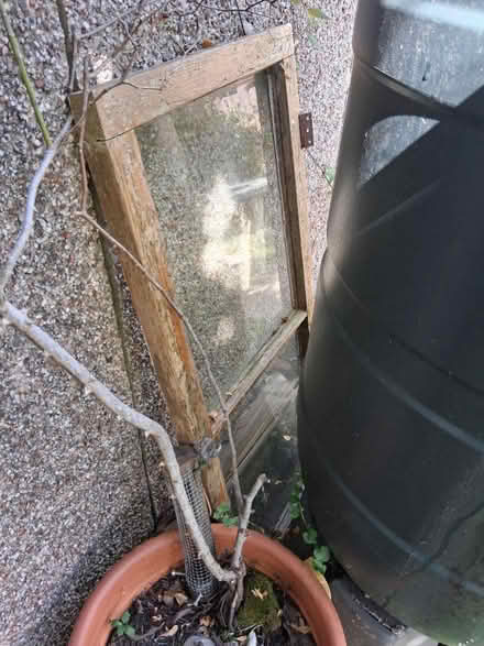 Photo of free Glass in window frame (Fishponds BS16) #1