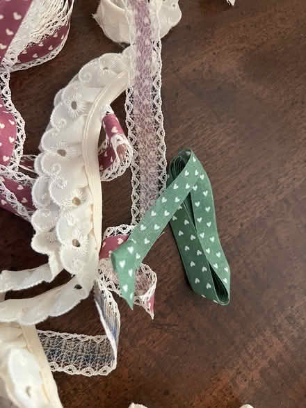 Photo of free Eyelet lace and various ribbon (Finksburg - Carroll County) #4