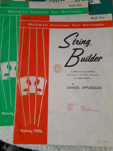 Photo of free Piano, violin, recorder, guitar tuition books (Rochdale OL12) #1