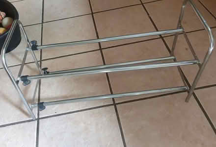 Photo of free metal shoe rack (CT18) #1