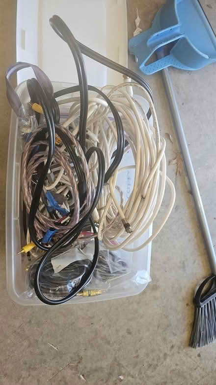 Photo of free Av and coax cables (Haymarket Va) #1
