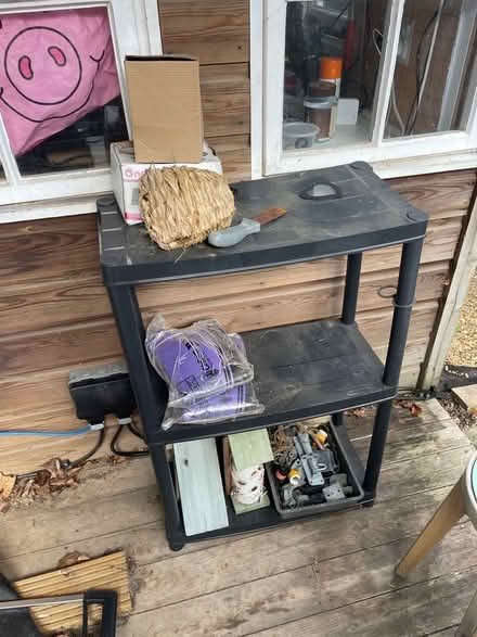 Photo of free Set of plastic garden or shed shelves (Chesham HP5) #1
