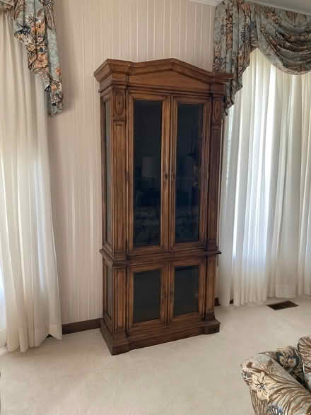 Photo of free Lighted Curio Cabinet (Darien, IL) #1