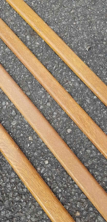 Photo of free 4 x Lengths of UPVC Trim Light Oak (Hutton PR4) #3