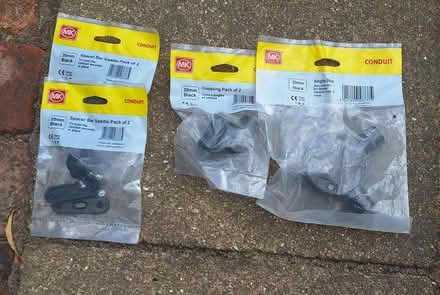 Photo of free Unused MK 20mm black conduit 2m and some fittings (Epping CM16) #2