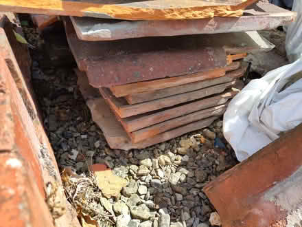 Photo of free some old roof tiles, guttering (Henleaze Ward BS9) #1