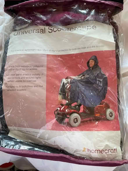 Photo of free Mobility Scooter Rain Cover (Gateacre L25) #1
