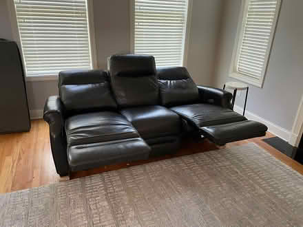 Photo of free Leather Recliner -powered (Clay) #3