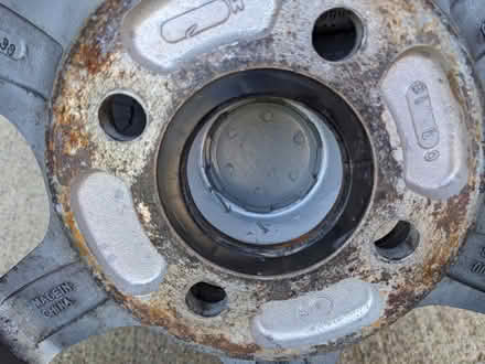 Photo of free 4-lug aluminum wheels (S of Ypsi) #3