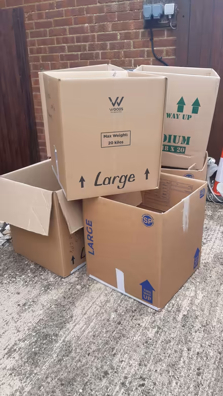Photo of free Moving Boxes (CT6) #1