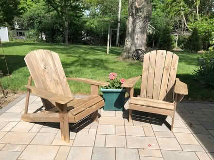 Photo of free Adirondack chairs (Westmont near Cass & Ogden) #1