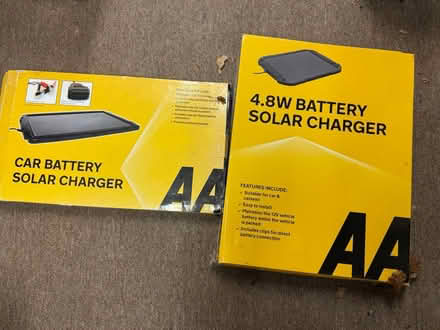 Photo of free 2 solar panels for charging car(s) (OX5 (Kidlington)) #1