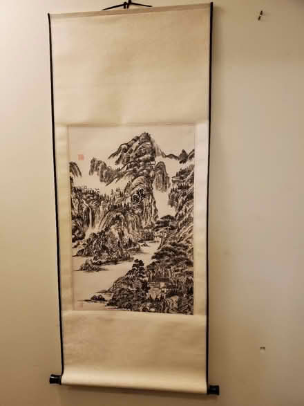 Photo of free Chinese landscape scroll (Ravenna) #2