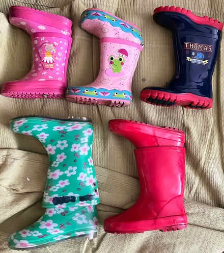 Photo of free child wellies sizes 5,6,8,9,10 (Craigmount EH12) #1