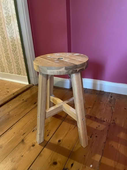 Photo of free Wooden stool (Ruskin Park SE5) #1