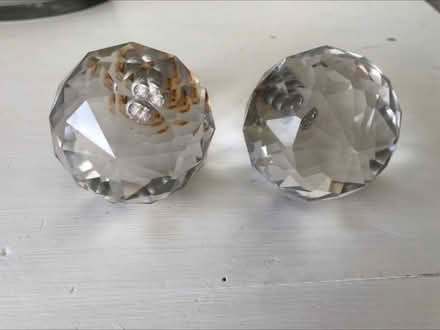 Photo of free Sparkle Bed Knobs x 2 (Cheshunt En8) #1