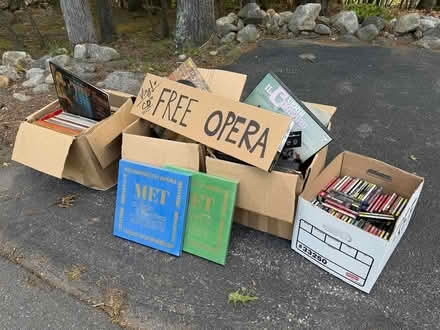 Photo of free Opera Vinyl Albums and CD's (South on Woburn past South El.) #1