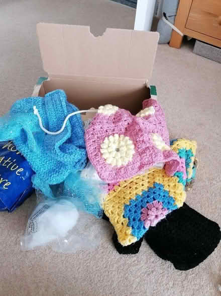 Photo of free Box of random crochet & craft bits (Langney BN23) #1