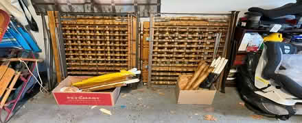 Photo of free Two OAK Cribs with Canopy - Parts (Warrington PA) #3
