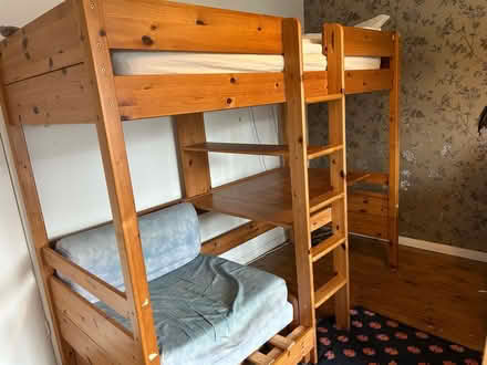 Photo of free Stompa high bed with futon (Steyning BN44) #1