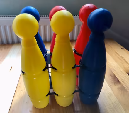 Photo of free Lightweight plastic skittles (Latchford WA4) #1